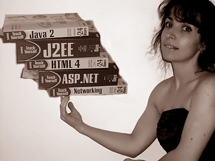 Geeky Girl - who was she in the previous life