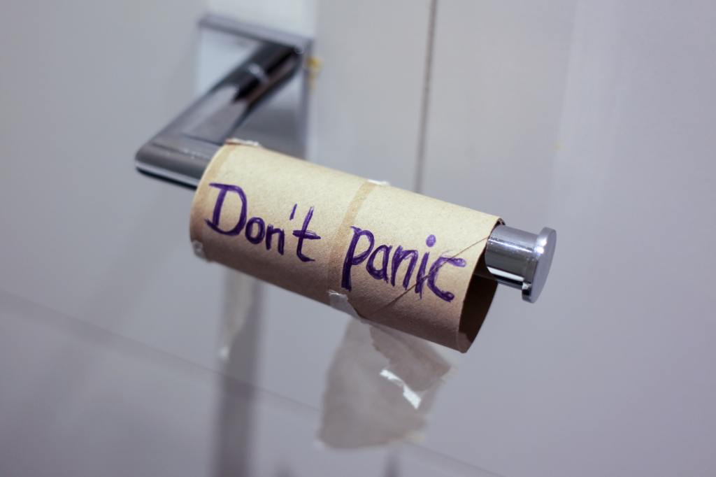 Toilet Paper - Don't panic